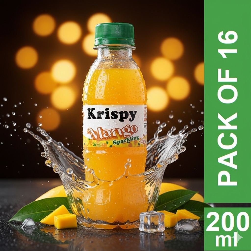 Krispy Orange Sparkling Water