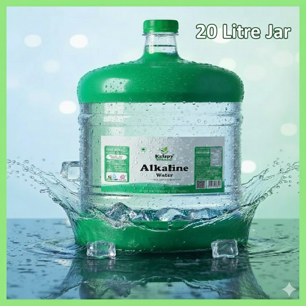Krispy Alkaline Water 20 Litre Jar