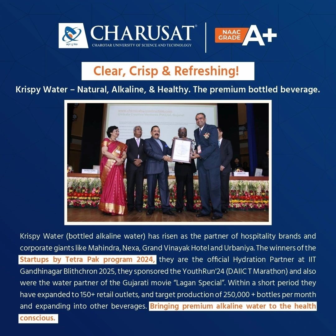 Krispy Water featured on LinkedIn